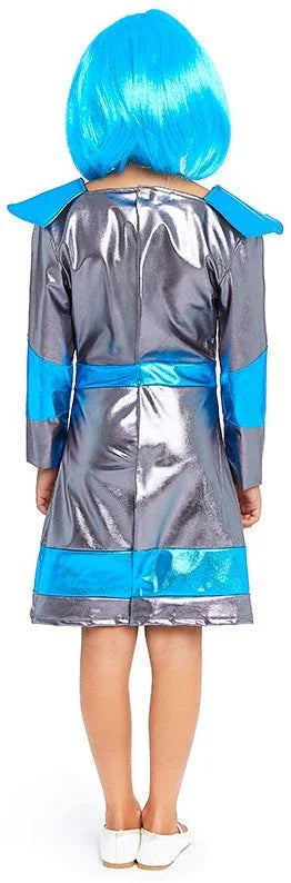 Disfraz de Viajera Galáctica para Niña Astronautas Infantiles Partilandia